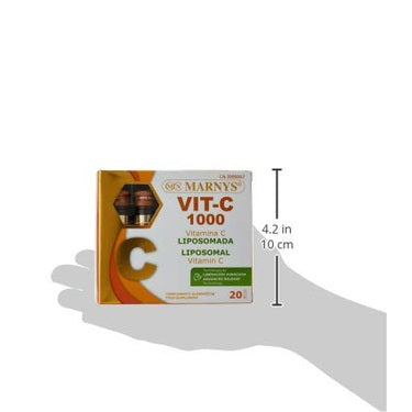 Marny's MARNYS Vitamin C 1000 20vial, Black, Standard - Medaid International