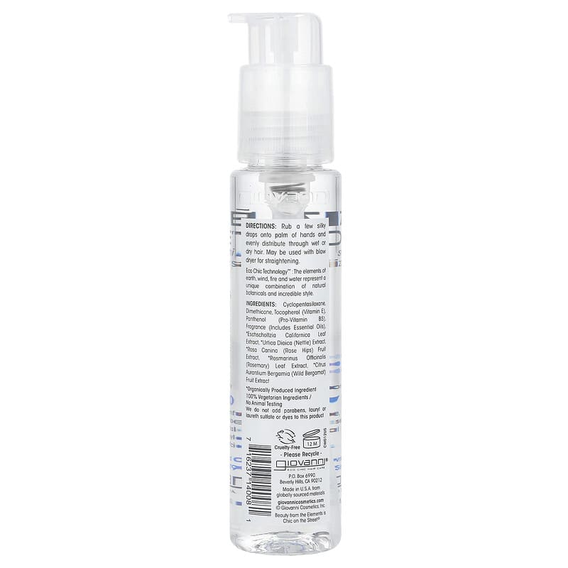 Giovanni, Frizz Be Gone™, Super Smoothing, Anti-Frizz Hair Serum, 2.75 fl oz (81 ml) - Medaid International