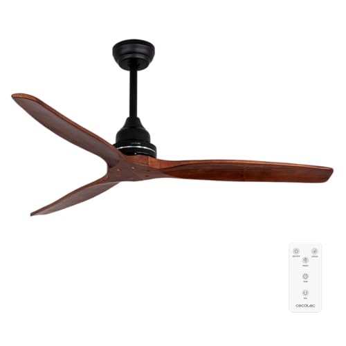 Cecotec - EnergySilence Aero 580 Ceiling Fan, Remote Control, Timer, 3 Speeds