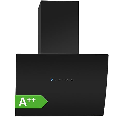 Bomann - DU 7605 G Vertical Cooker Hood with Sensor & Touch Control, Auto-Open, Black