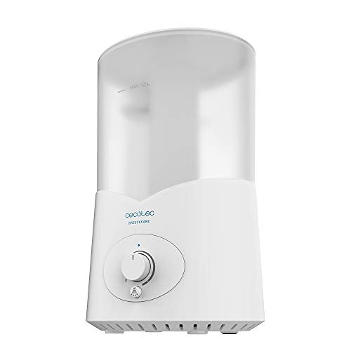 Cecotec - BreezeCare Humidifier 2000 Light, 1.2L Tank, 200ml/h, 360° Steam Output