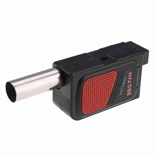 Domary - Portable Electric BBQ Fan Blower for Efficient Grilling & Camping