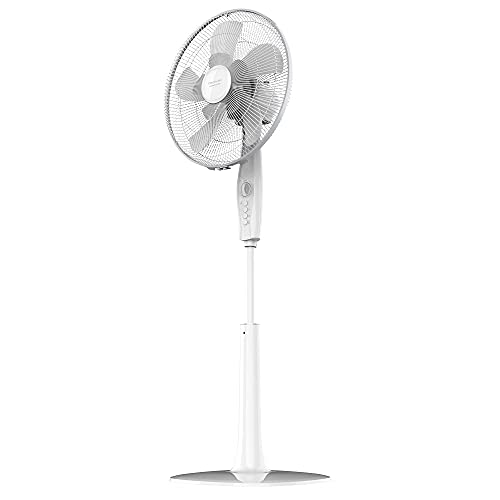 Cecotec - EnergySilence 1010 Floor Fan, 16 Inch, 60W, 3 Speeds, Timer, Oscillating