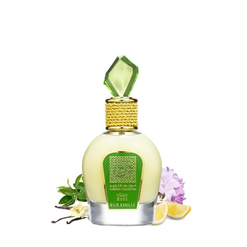 Lattafa Thameen Collection Musk Wild Vanille Eau de Parfum Spray for Women, 3.4 Ounce - Medaid International