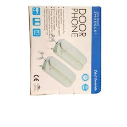 Zhudele - Wall-Mounted Intercom Phone System, 2-Way Communication, Wired Design