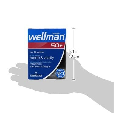 Wellman Vitabiotics 50+ Advanced Vitamin And Mineral Supplement 30 Tablets - Medaid International