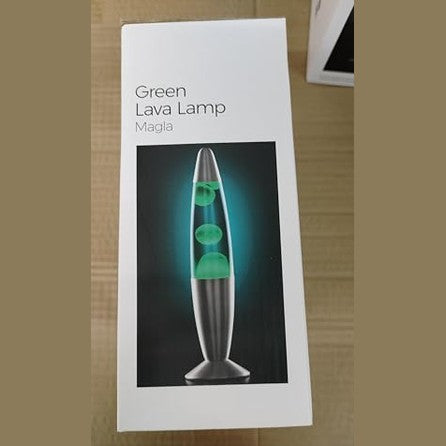 Cellustop - Rocket Lava Lamp with Decorative Wax, 2 R39 Bulbs, Heavy Duty Glass