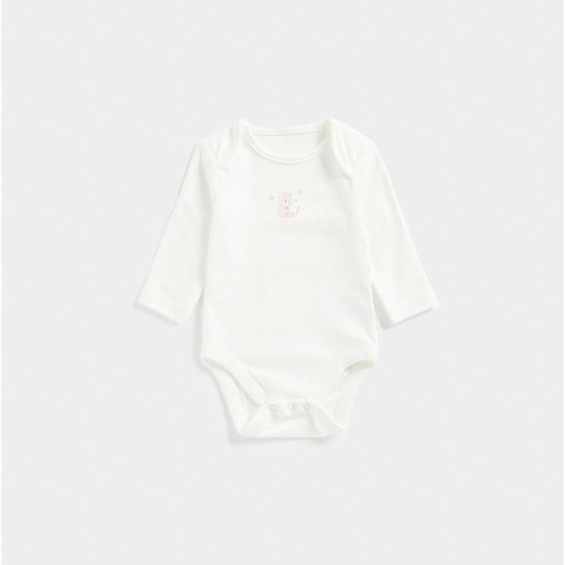 MOTHERCARE Baby Girls Arctic Long-Sleeved Bodysuits - 5 Pack - Medaid