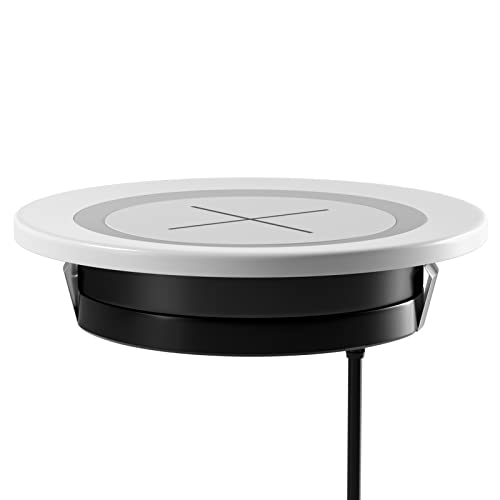 JE Make IT Simple - 15W Fast Wireless Desktop Charger for iPhone and Samsung