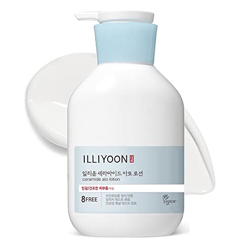 ILLIYOON Ceramide Ato Lotion 528ml(17.85oz) | Daily Moisturizing Lotion for All Skin Types | Deep Moisturizing and Soothing Effect | Korean Skin Care|B07NFYWWB6