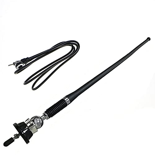 Nc - 16.9 Inch Flexible FM AM Radio Antenna for Universal Car Stereo
