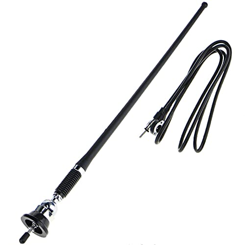 Nc - 16.9 Inch Flexible FM AM Radio Antenna for Universal Car Stereo
