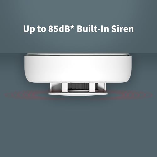 Aqara - Smoke Detector with 85dB Siren, LED Indicator, HomeKit & Alexa Support