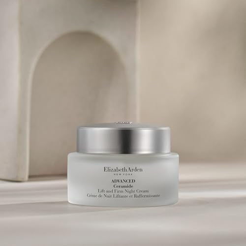 Elizabeth Arden Advanced Ceramide Lift and Firm Face Cream, Hydrating Moisturizer for Night, Infused with Peptides, 1.7 Oz - Medaid International