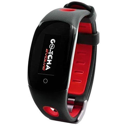 Datel - Go-Tcha Evolve LED-Touch Watch for Pokemon Go, Auto Catch & Spin, Black/Red