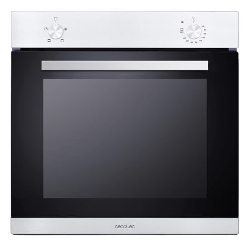 Cecotec - Bolero Hexa C126000 Built-in Oven, 2800W, 77L, 4 Functions, Steam Cleaning