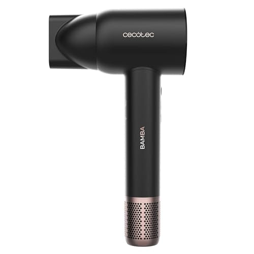 Cecotec - 1600W Hair Dryer with Diffuser, Nano Ion Technology, 3 Heat & Speed Settings