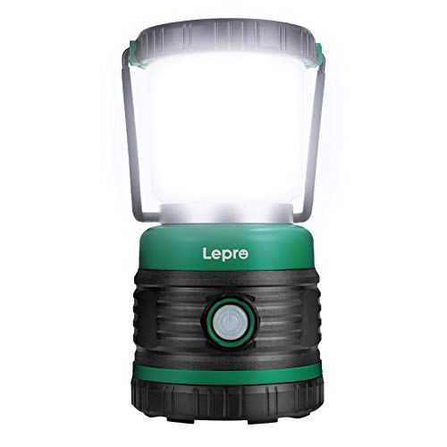 Lepro - 1500lm Super Bright Camping Lantern, 4 Light Modes, IPX4 Waterproof