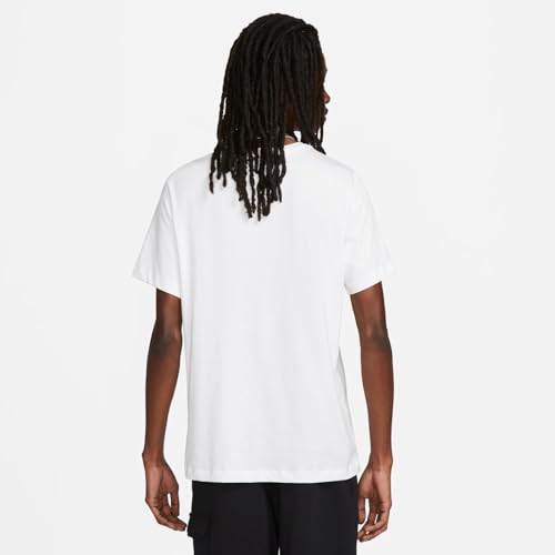 Nike Men's Club Just Do It Graphic T-Shirt, White - Medaid International