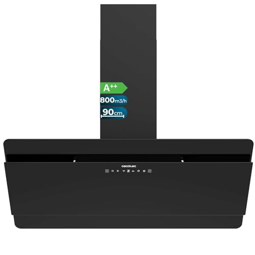 Cecotec - 90cm A++ Extractor Hood with 800m3/h, LED Lighting & Touch Control