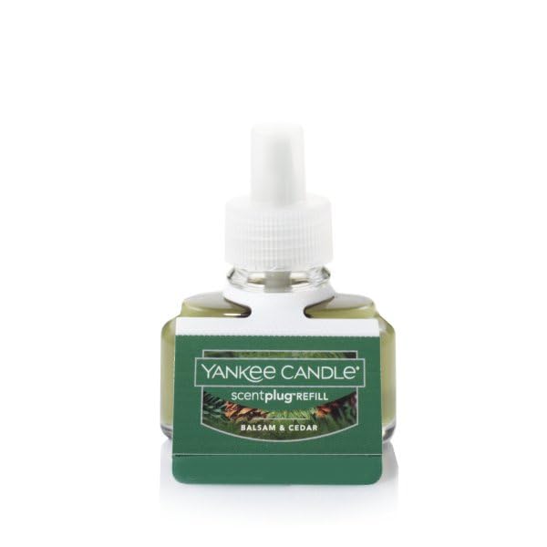 Yankee Candle ScentPlug Refill, Balsam & Cedar (Pack of 3) - Medaid International