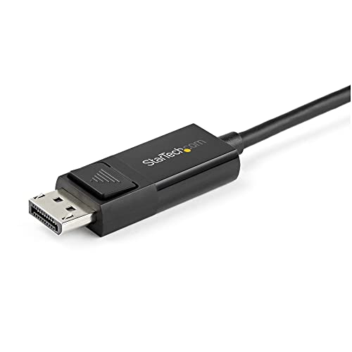 StarTech - 2M USB-C to DP1.2 Bi-Directional Cable, 4K 60Hz, 21.6Gbps