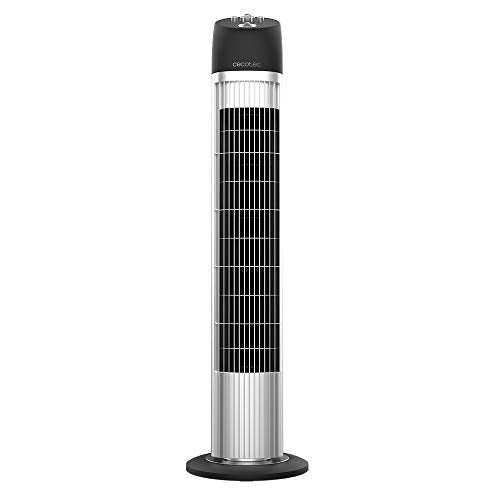 Cecotec - EnergySilence 850 Tower Fan, 84 cm, Oscillating, Quiet Operation