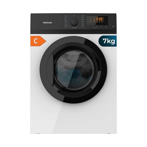 Cecotec - 7 kg Dryer with 15 Programs, Automatic Drying, Kid Lock, Silence Function