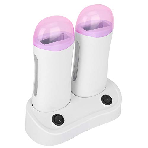AMZ - Electric Wax Heater With Double Cartridges For Hair Removal
