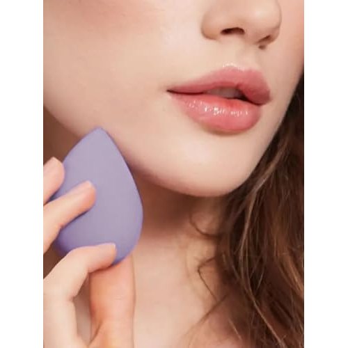 4pcs Makeup Sponges Set - Beauty Sponges with Egg Case, Flawless for Cream, Powder and Liquid, Purple DJA643-04 - Medaid International