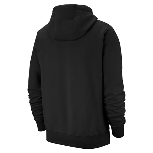 Nike Pull Over Hoodie, Black/Black/White, Large - Medaid International