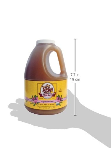 Glorybee, Organic Light & Mild Honey, 100% US Grade A Honey, 5lb - Medaid International