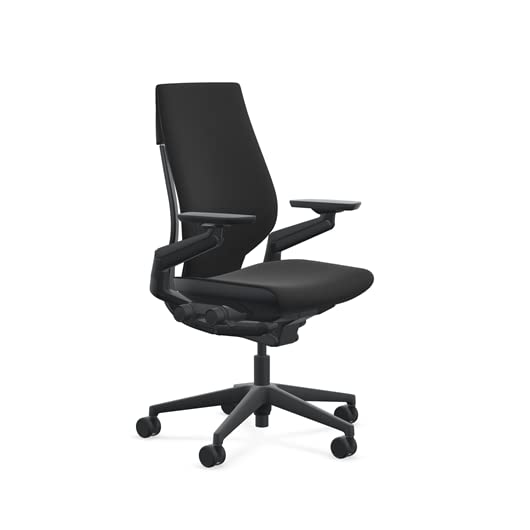 Steelcase Gesture Wrapped Back Hard Casters - Onyx - Medaid International