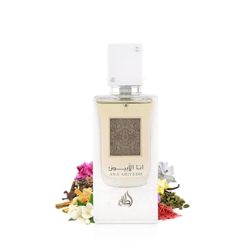 Lattafa Perfumes Ana Abiyedh for Unisex Eau de Parfum Spray, 2.0 Ounce - Medaid International