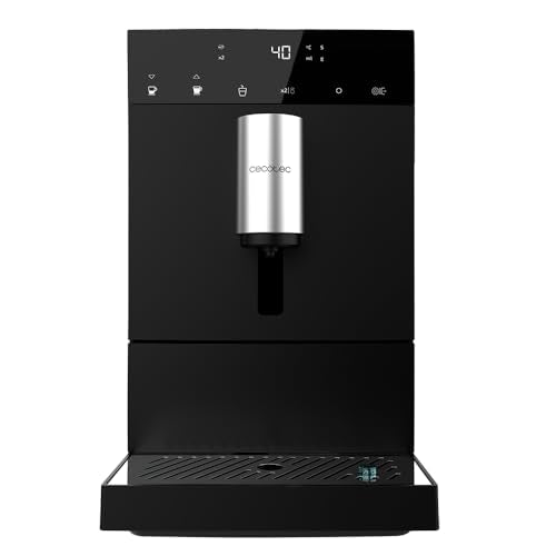 Cecotec - Super Automatic Coffee Maker, 1350W, 19 Bars, Integrated Grinder