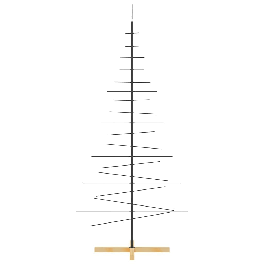 vidaXL, Minimalist Metal Christmas Tree, Trendy Holiday Accent, Sleek Decor for Your Modern Living Space - Medaid International