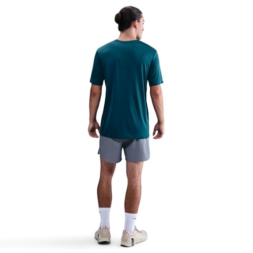 Nike Men's Dri-Fit Legend Fitness T-Shirt, Blue Force/Matte Silver, Large - Medaid International