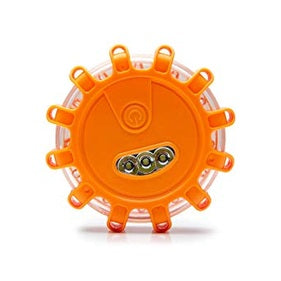 Trs - Emergency Puck, Battery Powered LED Light, Rubberized Finish, Modern Design