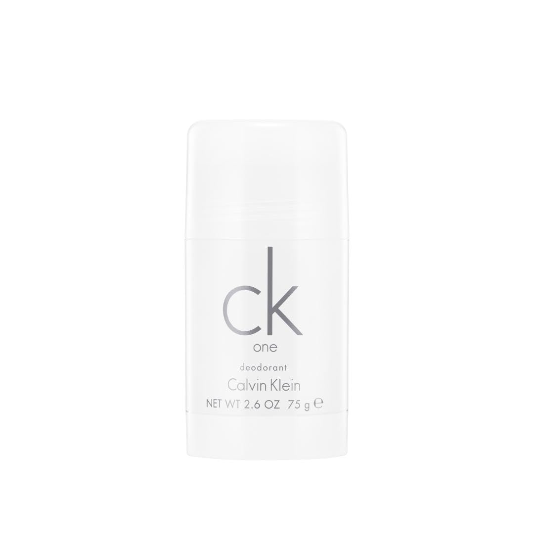 Calvin Klein CK One Deodorant Stick – With Notes of Green Tea, Bergamot, Cardamom, Violet & Amber – 2.6oz - Medaid International