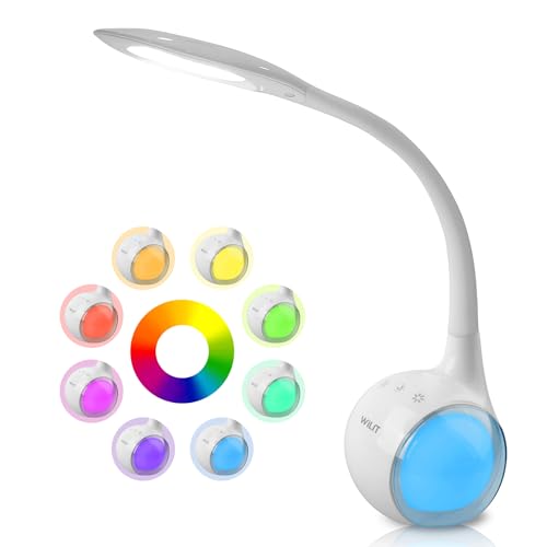 Wilit - RGB Children's Desk Lamp with Dimmable Touch Control & 3 Brightness Levels