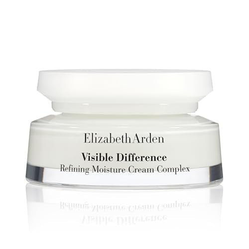 Elizabeth Arden Visible Difference Refining Moisture Cream Complex, Daily Face Moisturizer, Prevents Hydration Loss, Dermatologist and Clinically Tested, 2.5 Oz - Medaid International
