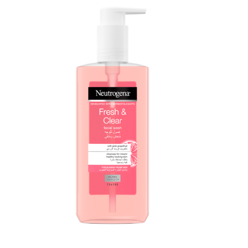 Neutrogena Fresh & Clear Facial Wash with Pink Grapefruit - Medaid International