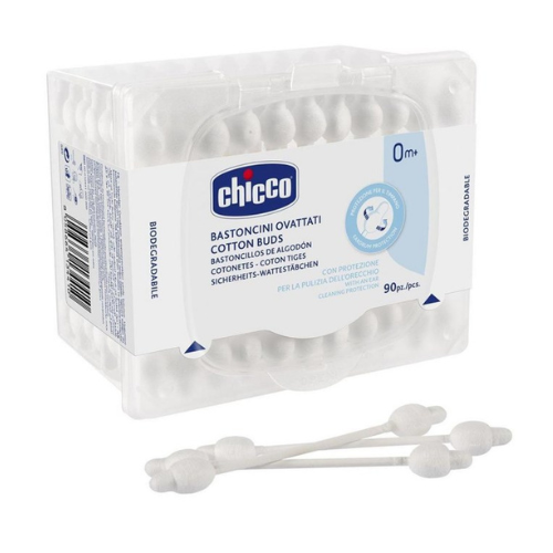 Chicco  Cotton buds 90pcs 0m+ - Medaid International