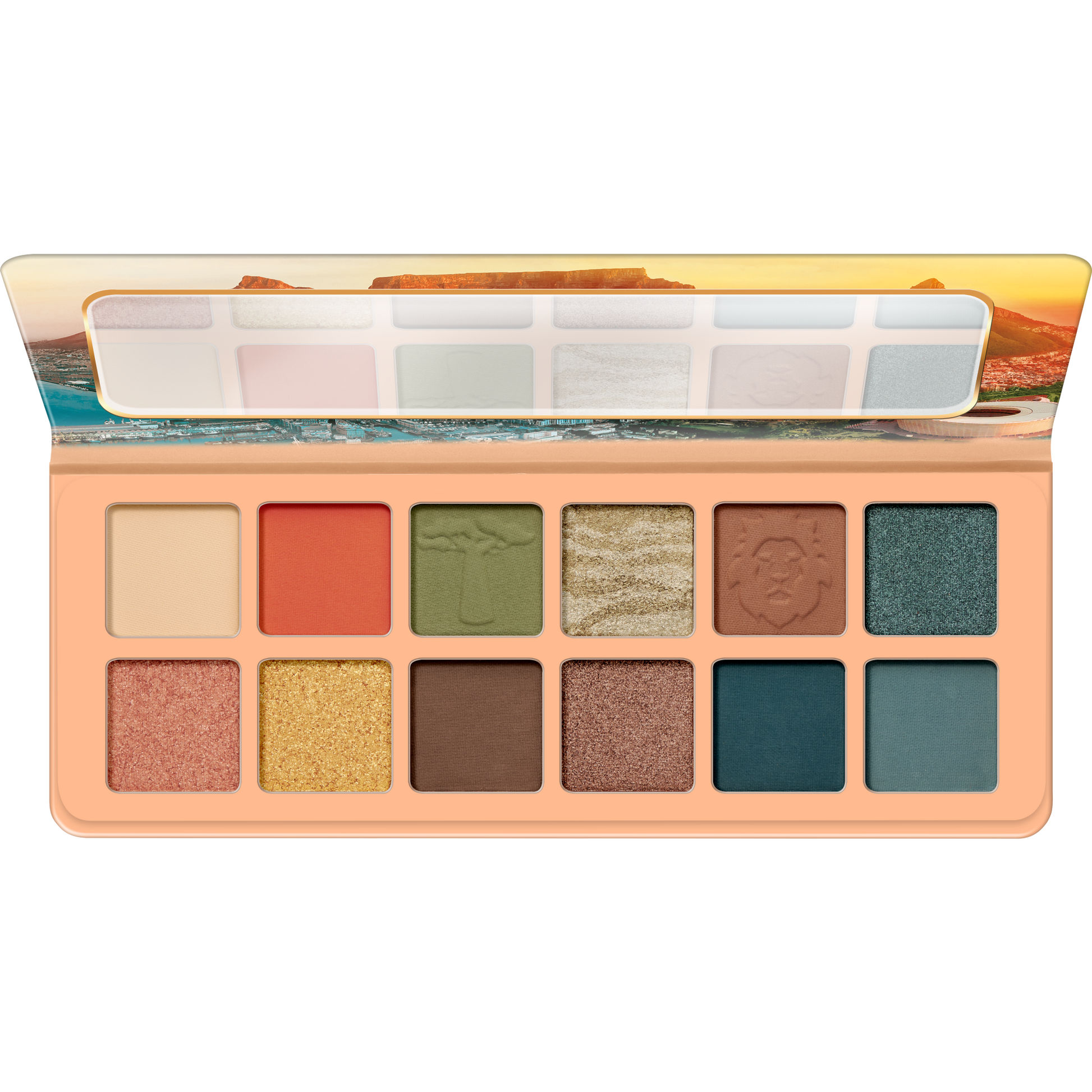 Essence Welcome to Cape Town eyeshadow palette - Medaid