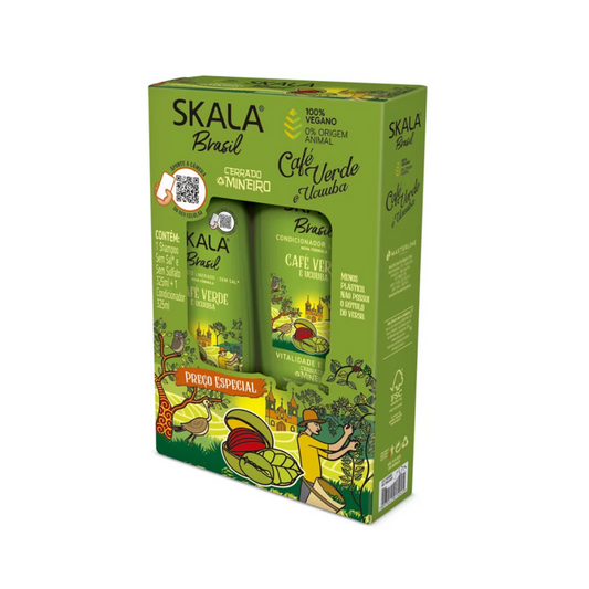 Skala Green Coffee And Ucuuba Approved Shampoo & Conditioner