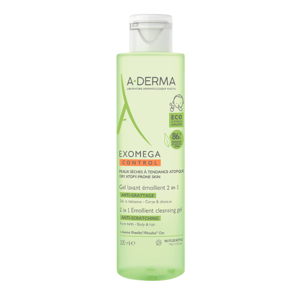 Exomega control emollient foaming gel - Medaid