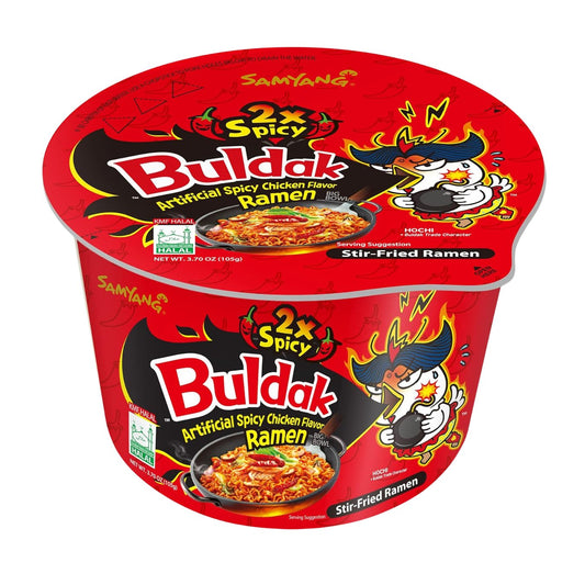 Buldak Big Bowl 2x Spicy - 105g - Medaid International