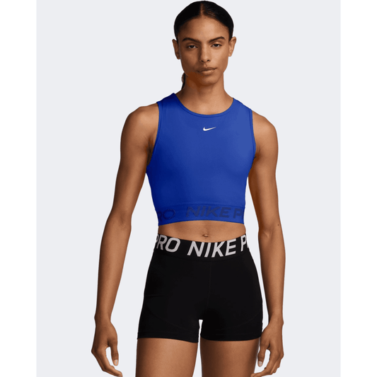 Nike Pro Df 365 Women Training Tank Hyper Royal/White - Medaid International