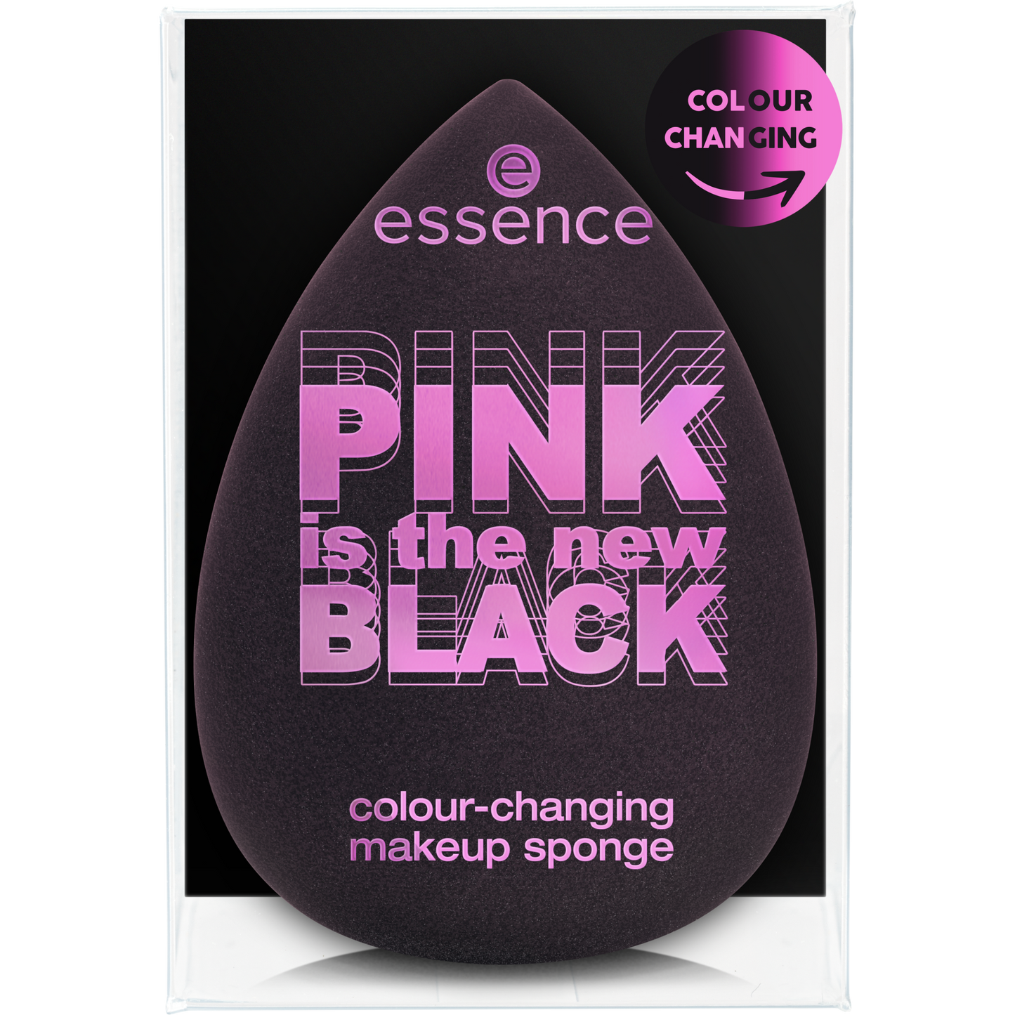 Essence Pink Is The New Black Colour-Changing Makeup Sponge - Medaid