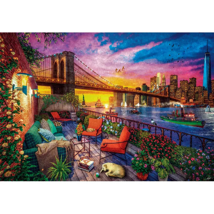 Manhattan Balcony Sunset - 3000 pieces - Medaid International
